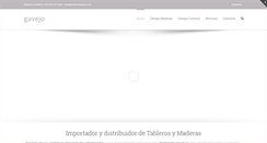 Desktop Screenshot of maderasgavejo.com